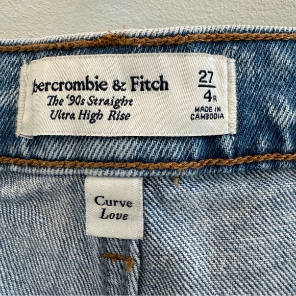 Abercrombie & Fitch Blue Women's Jeans - Picture 6 of 7